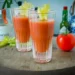Gimber Brut, Gimber shot, Virgin Bloody Mary, Tomatensap met gember, Bloody Mary met Tabasco, Bloody Mary zonder alcohol, Cocktail zonder alcohol, Dry January, Mocktail, Waar kan je gimber mee mixen, Gembersap,
