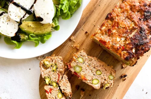 Italiaans gehaktbrood van kippengehakt, Glutenvrij, Groene asperges, Recept, Zelf gehaktbrood maken, Meatloaf, Glutenvrije gehaktbrood, Recept met groene asperges, Keto recept, Low Carb recept, Zomerse recepten, Lactosevrije recepten,