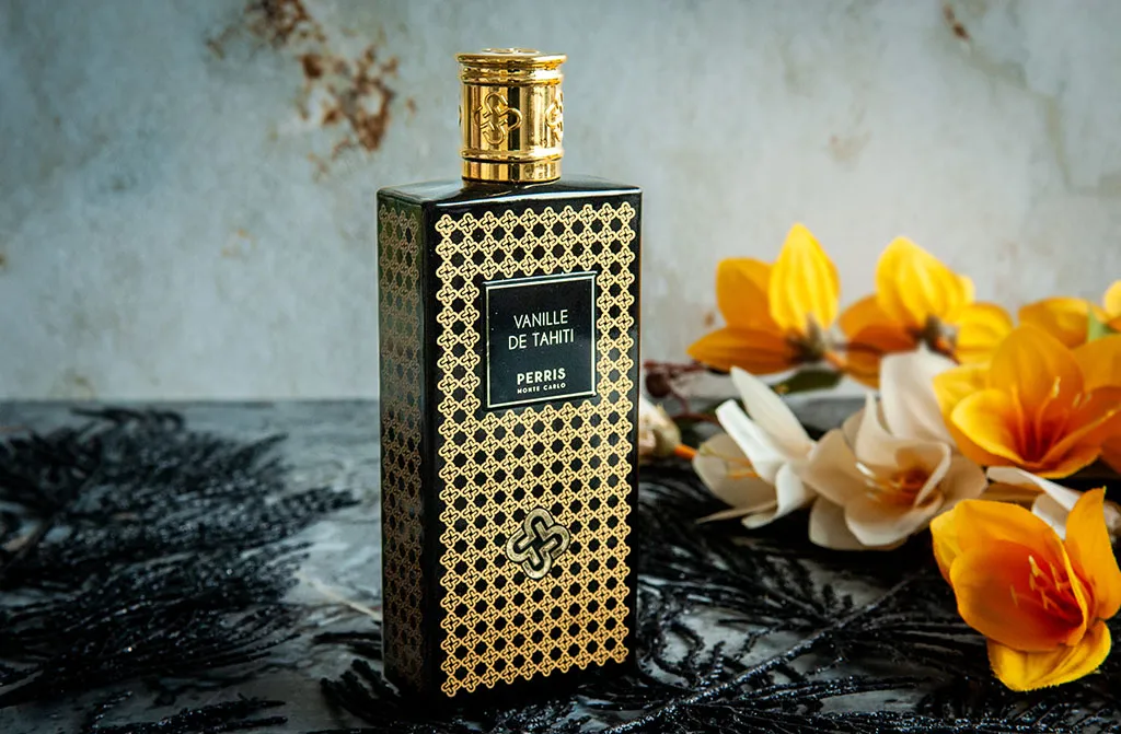 Vanille De Tahiti, Perris Monte Carlo, Perris Parfum, Vanille parfum, Luxe parfums, High End Parfum merk, Beste parfummerken, Parfumhuis Perris, Parfum met vanille, Zoete parfums, Winactie, Parfum winnen,