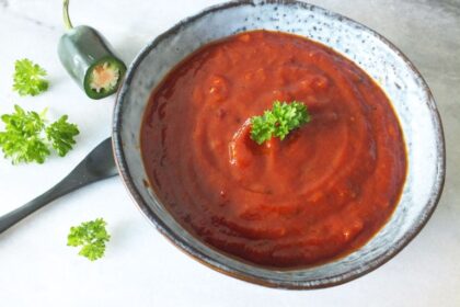 Barbecuesaus zelf maken, BBQ saus recept, Black Bullet peper, Jalapeno peper, Recept Spicy Barbecuesaus