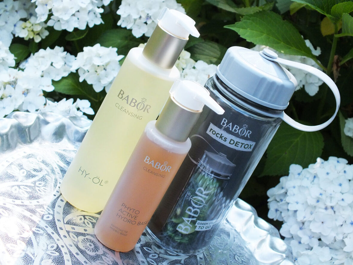 2-fase reiniging Babor Cleansing, babor reiniging, Detox smoothie, HY-ÖL Babor, Babor Phyto Active, Phytoactive base review, Babor 2-fasen reiniging skindetox HY-ÖL Phyto Active,
