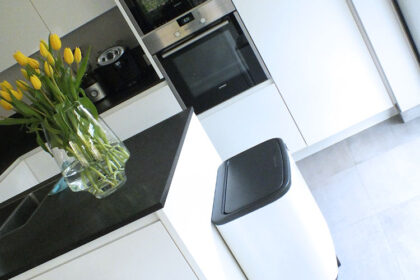 Biologisch afbreekbaar, Bo Touch Bin Brabantia, Brabantia Design, cradle to cradle certificering, Duurzaam, Duurzame afvalbak, Duurzame prullenbak, PerfectFit afvalzak, Review Brabantia Bo Bin,