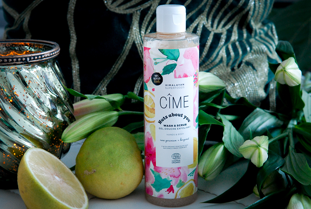 Biologisch beautymerk, Cîme Nuts about you, Cîme Skincare, Cosmetica zonder microbeads, Natuurlijke cosmetica, Natuurlijke huidverzorging, Niet op dieren getest, Organic, Review Cime, Wash & Scrub,