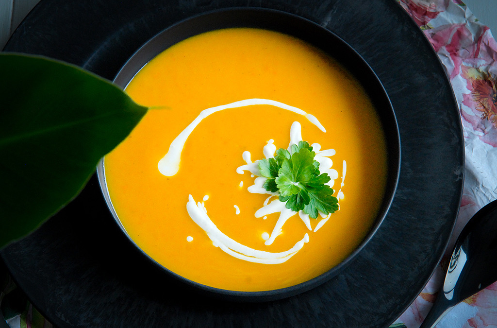 Pompoensoep, cashew_crème, recept, vegan, room, Veganistische room, Alternatief room, Lactosevrije room, Glutenvrij recept, Gezonde vegan room, Vegan soep, Veganistische recepten, Vegan recepten, Lekkere vegan recepten,